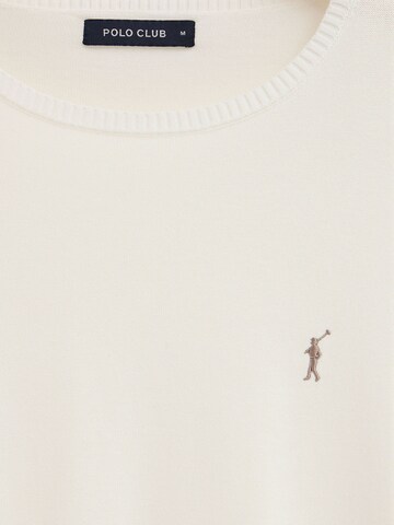 Polo Club Pullover 'RIGBY' in Braun