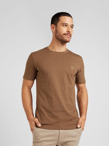 Tricou 'Tales' de la BOSS pe maro: față