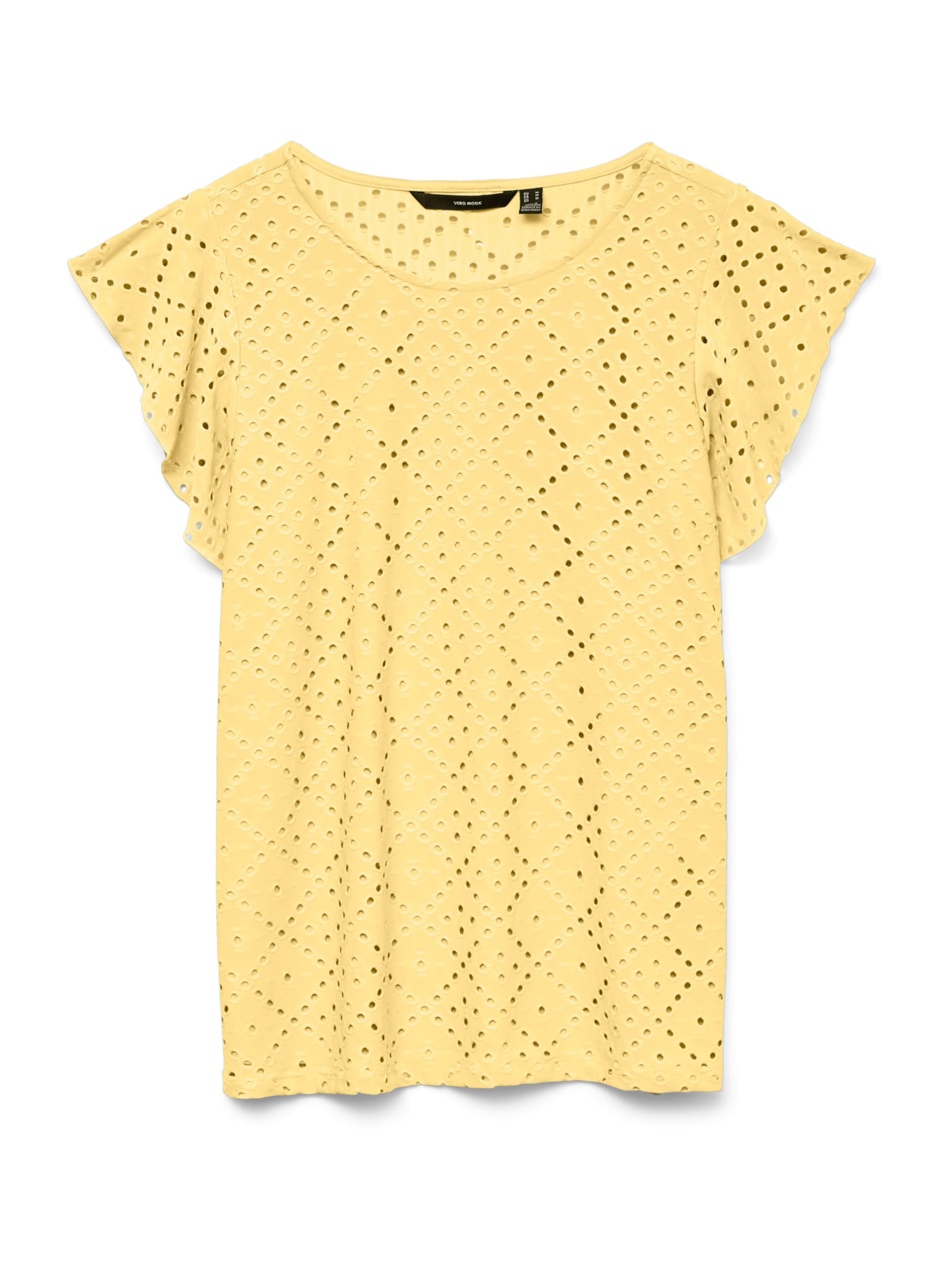 VERO MODA Blouse 'VMTASSA' in Light yellow, Item view
