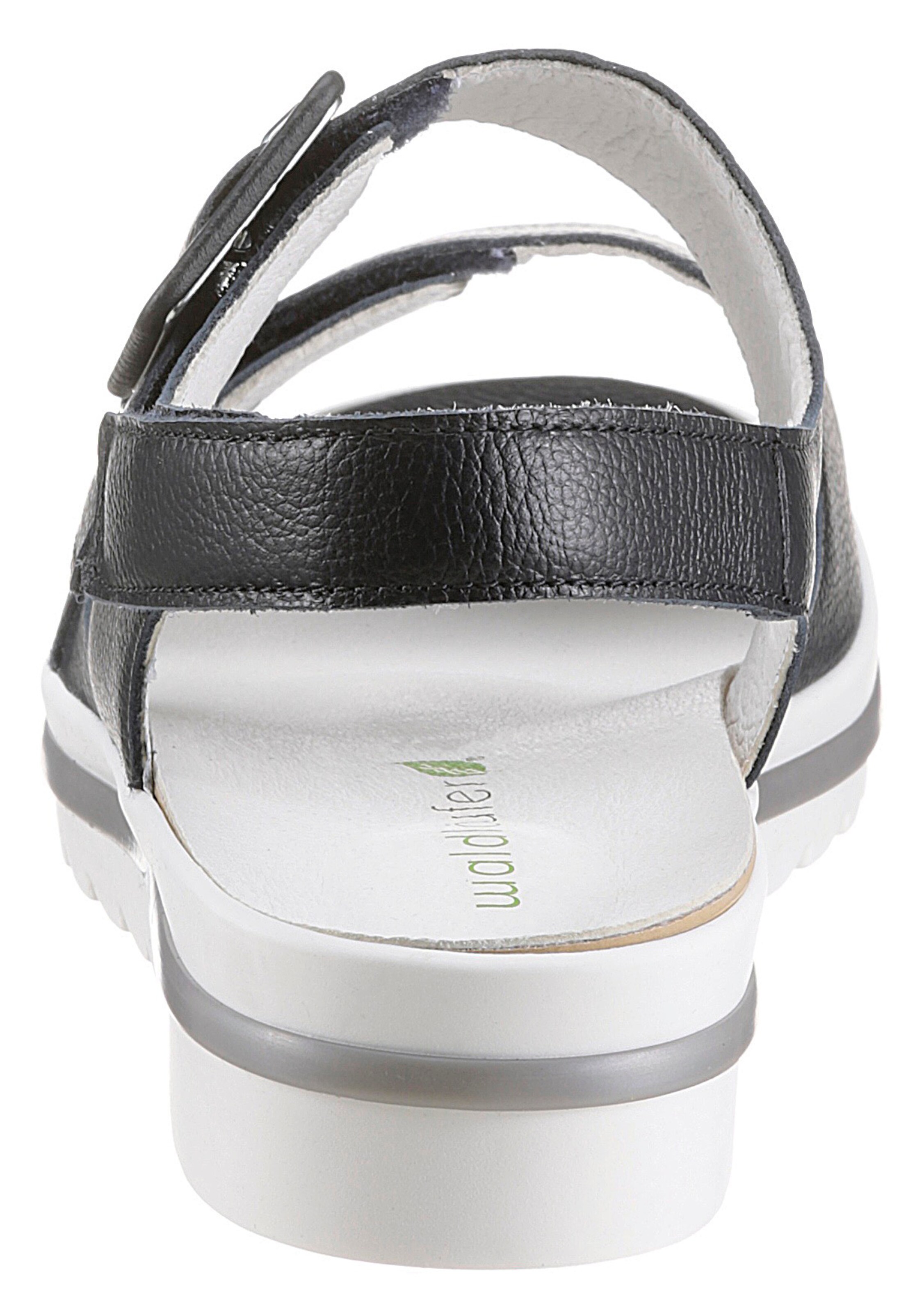 WALDLÄUFER Sandale in Schwarz