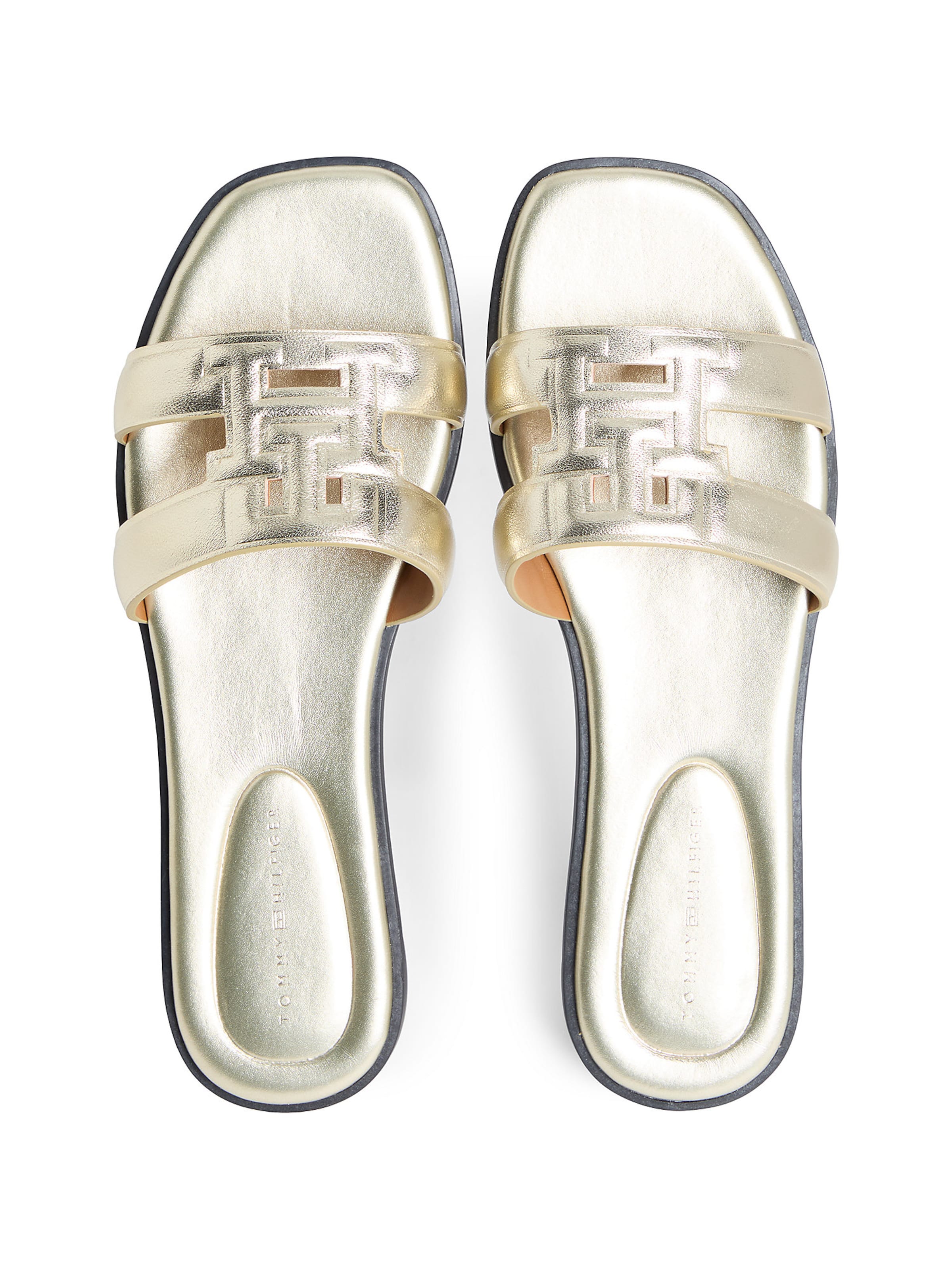 TOMMY HILFIGER Mule in Gold