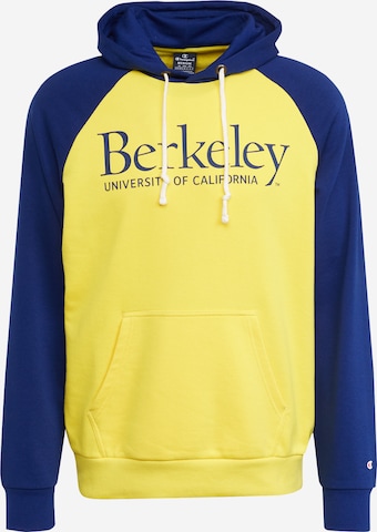 Champion Authentic Athletic Apparel Sweatshirt in Yellow: front