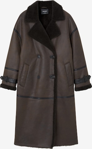 Pull&BearZimski kaput - smeđa boja: prednji dio