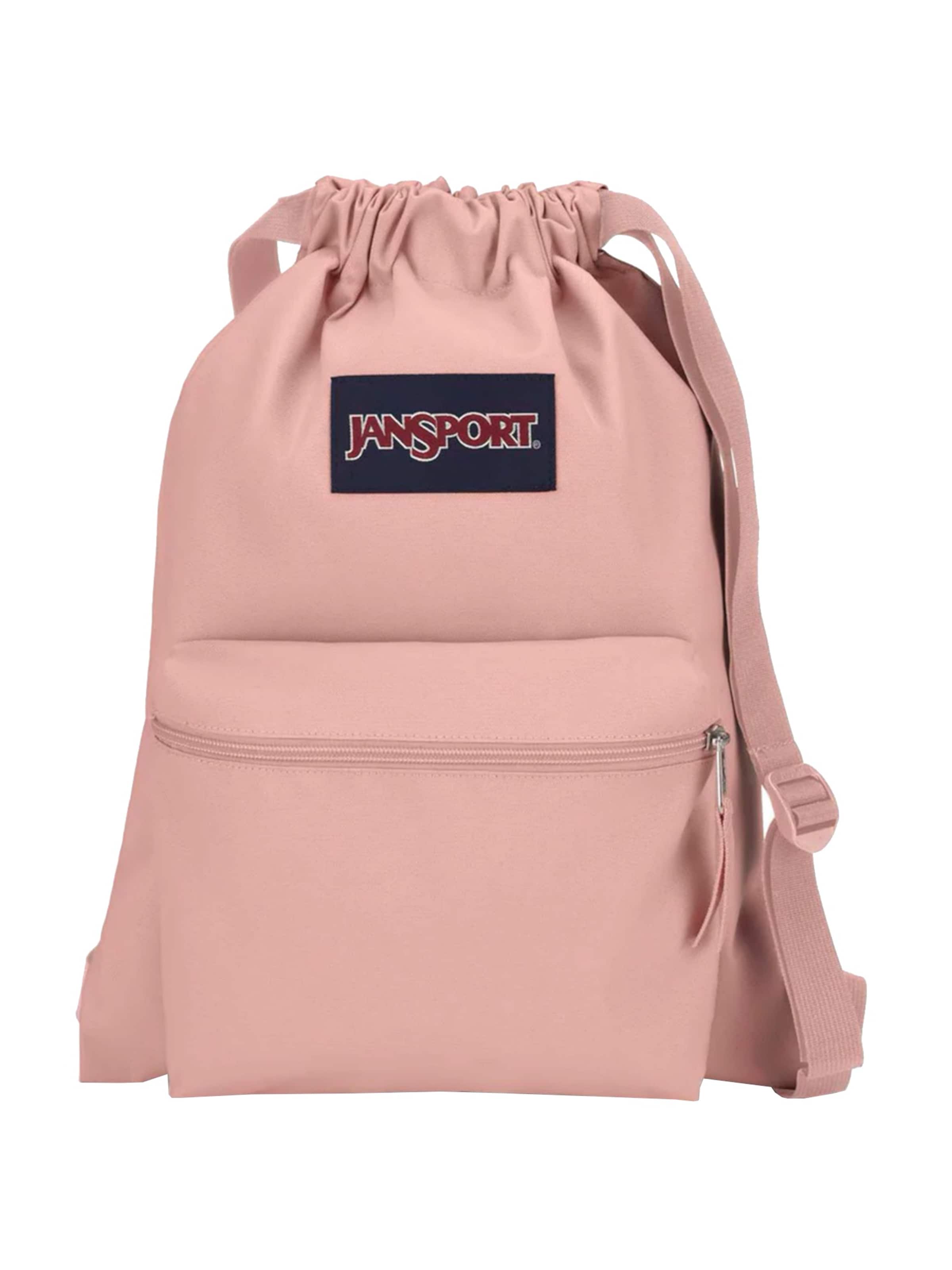 JANSPORT Gym Bag 'Jansport Drawsack' in Pink: front