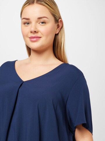 Vero Moda Curve Shirt 'BRIT' in Blauw