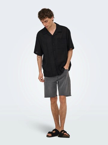 Only & Sons - regular Vaquero 'ONSWEFT' en gris