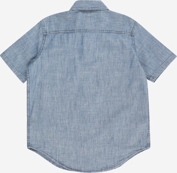 GAP Regular fit Button Up Shirt 'CHAM' in Blue