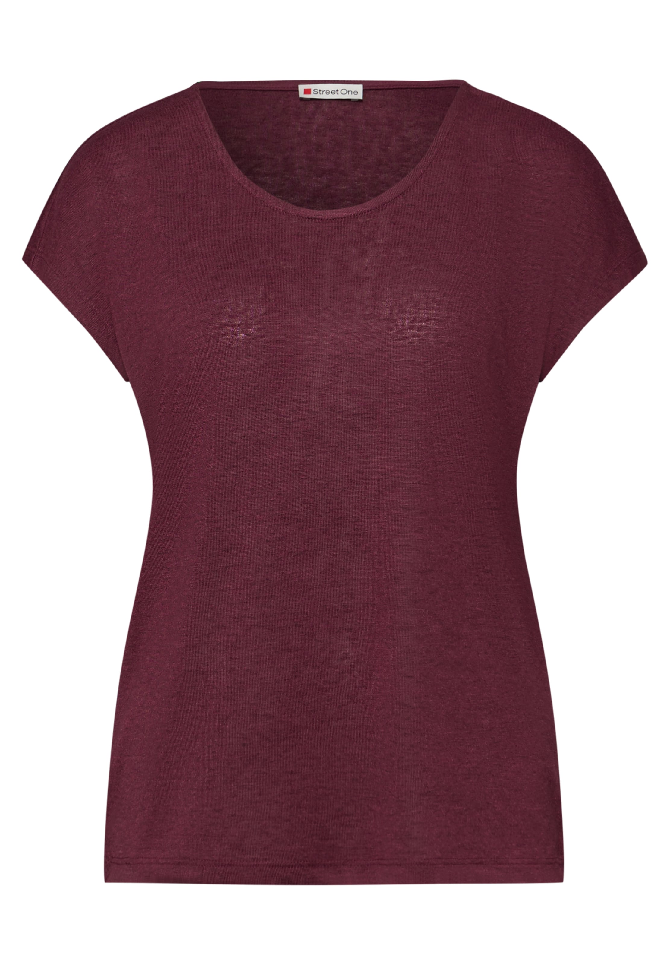 STREET ONE Shirt in Red: front