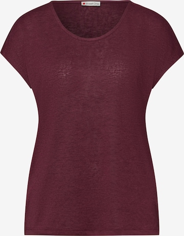 STREET ONE Shirt in Red: front