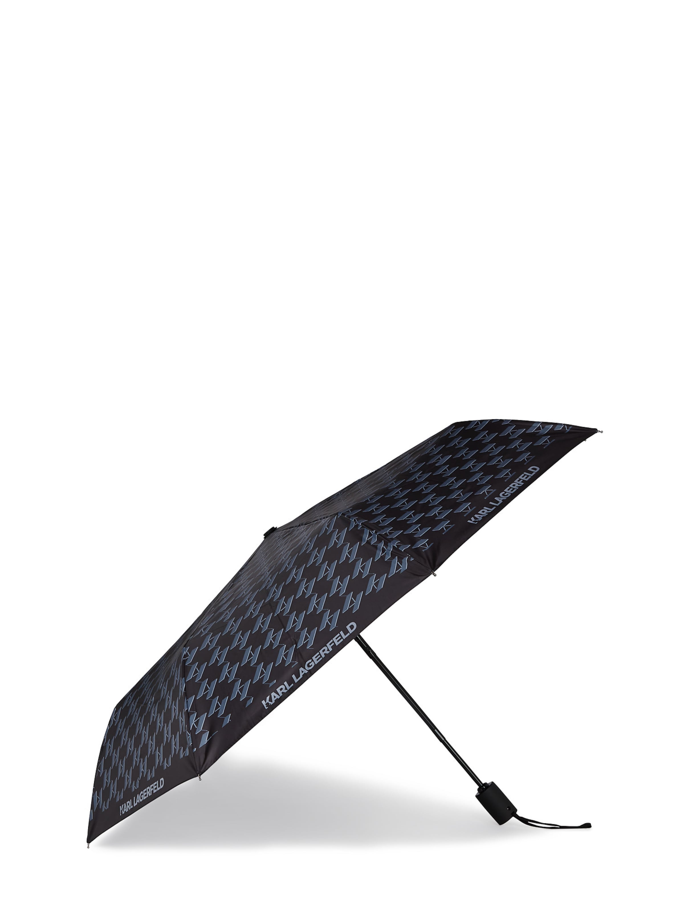 Karl Lagerfeld Чадър 'Voyage' в черно: отпред