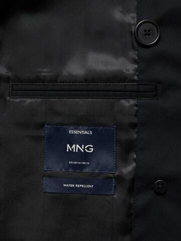 MANGO MAN Mantel in Schwarz
