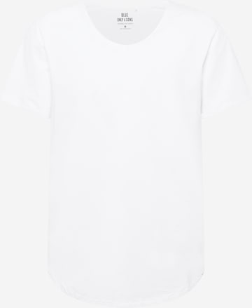 T-Shirt 'LAGO' Only & Sons en blanc : devant