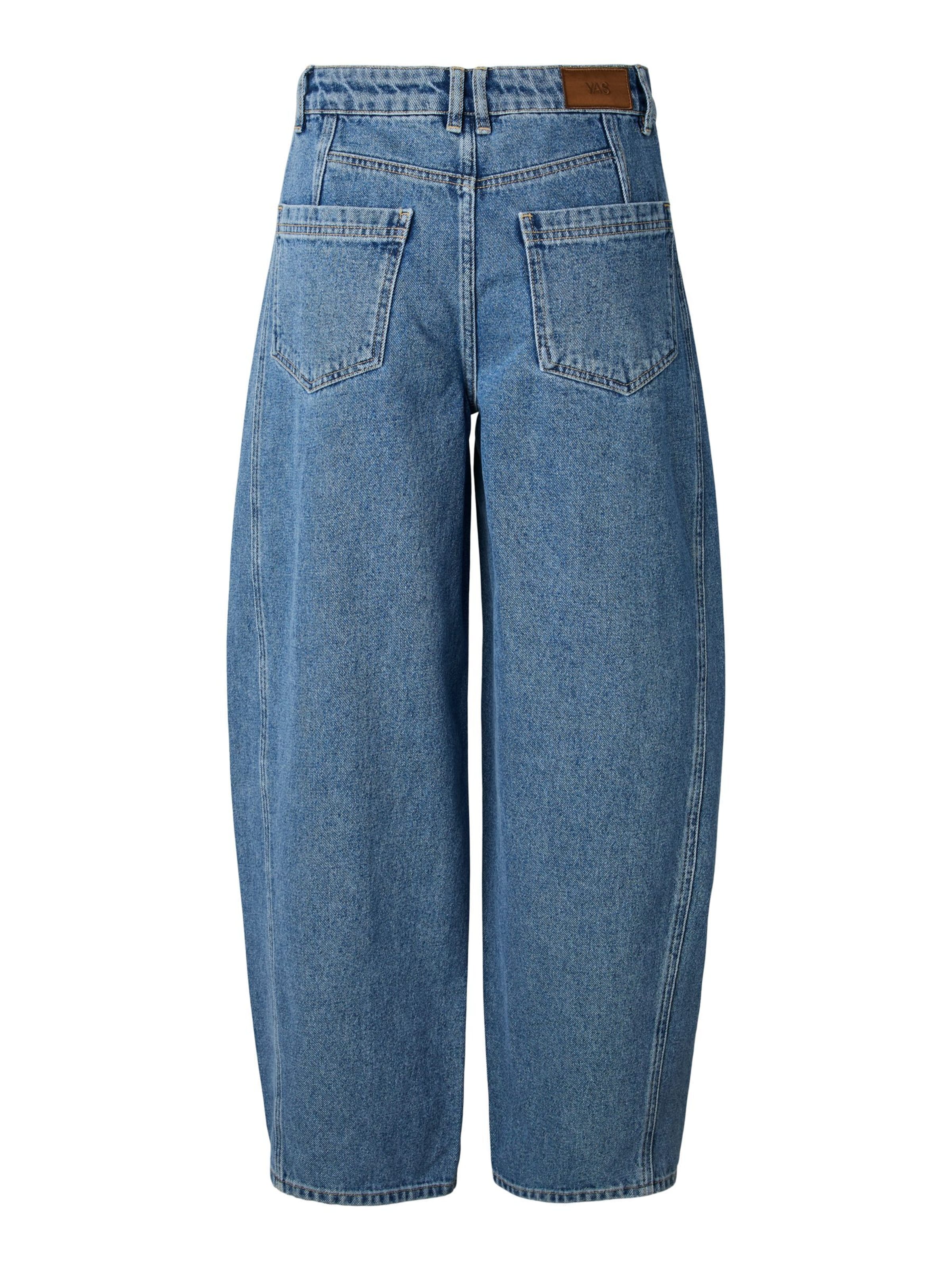 YAS Barrel Jeans 'YASCamea' in Blau