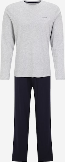 Pepe Jeans Duga pidžama u mornarsko plava / siva melange, Pregled proizvoda