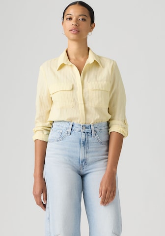 LEVI'S ® Bluse in Gelb: Vorderseite