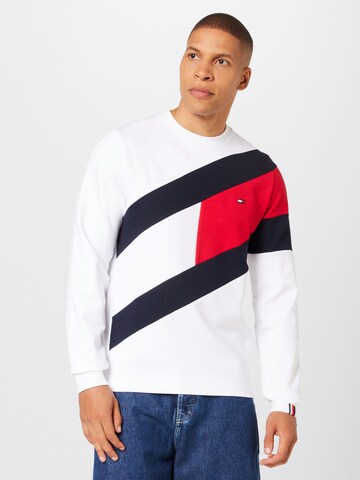Tommy Hilfiger Sport Sweatshirt in White: front