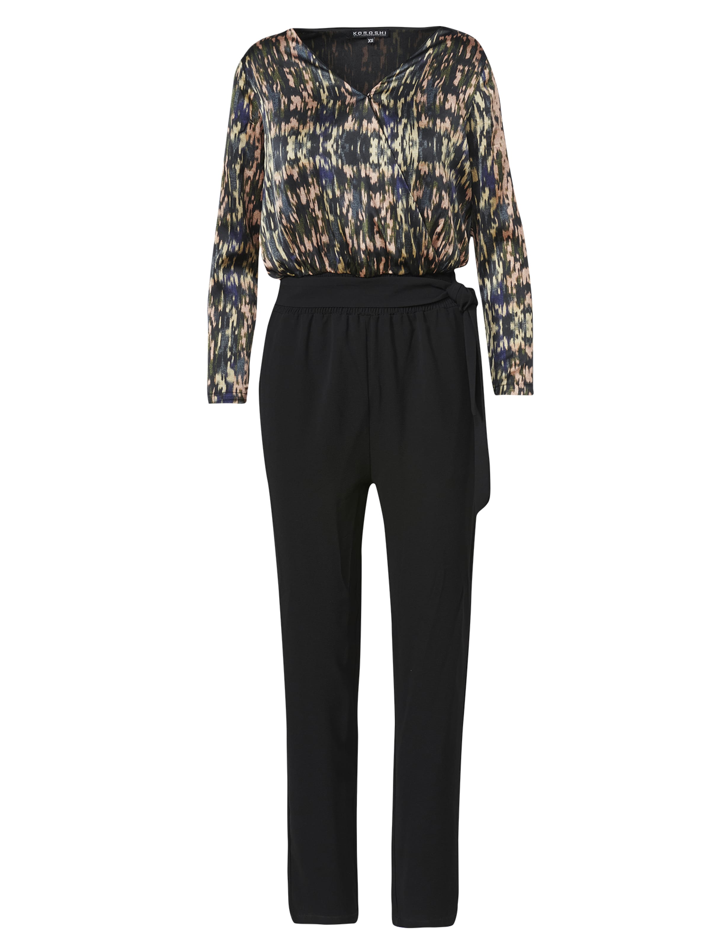 Tuta jumpsuit di KOROSHI in colori misti: frontale