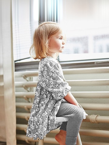 MAXIMO Regular Pants 'MINI-Leggings, Rippstrick' in Grey