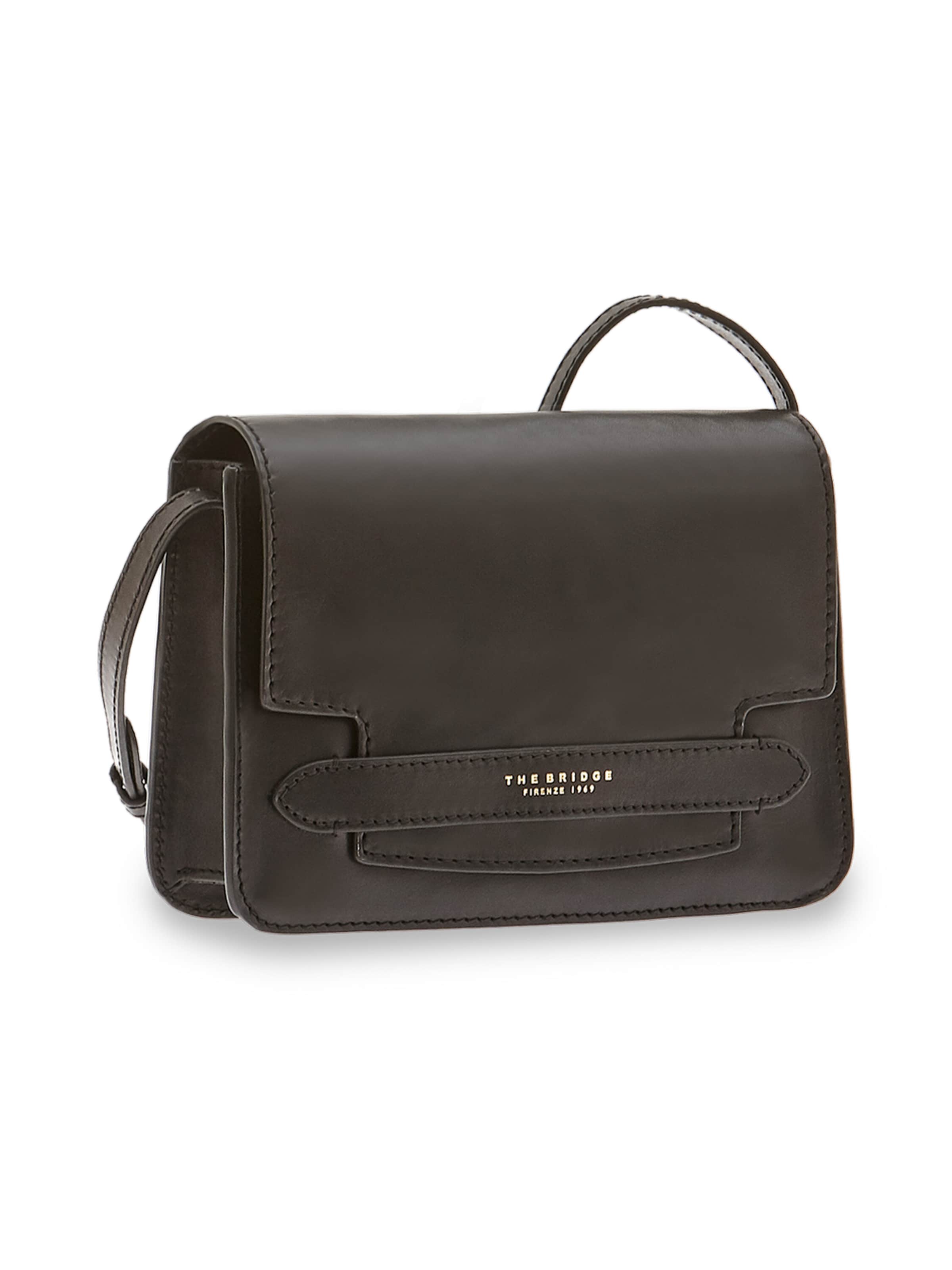 The Bridge Crossbody bag in Black: front