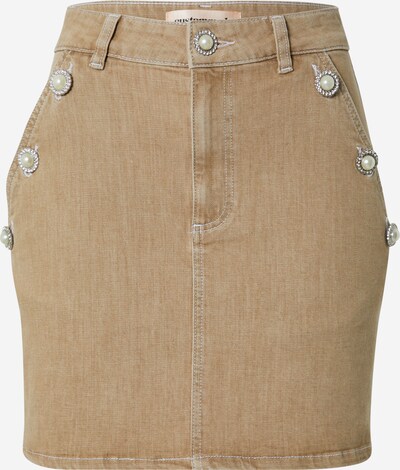 Custommade Skirt 'Rosel' in Light brown / Transparent / White, Item view