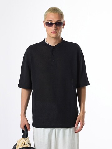 VAMOS CLO Shirt 'Pittsburgh' in Black: front