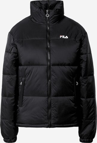 FILA Winterjas 'Sussi' in Zwart: voorkant