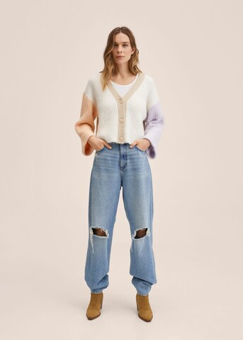 MANGO Cardigan 'Chaco' i hvid