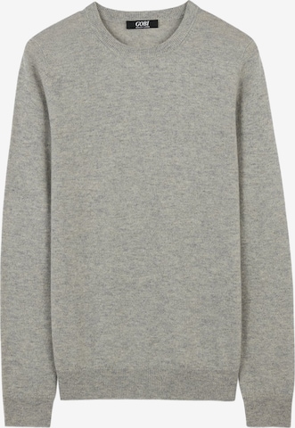 GOBI Cashmere Trui 'Women's Essential Cashmere Crewneck Sweater' in Blauw: voorkant