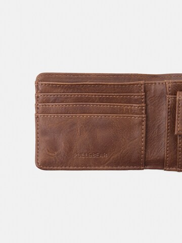 Pull&Bear Portemonnaie in Braun