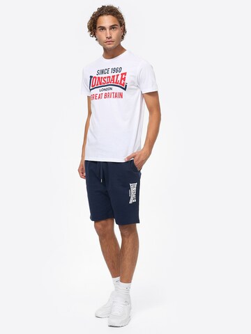 Regular Pantalon de sport 'FRINGFORD' LONSDALE en bleu