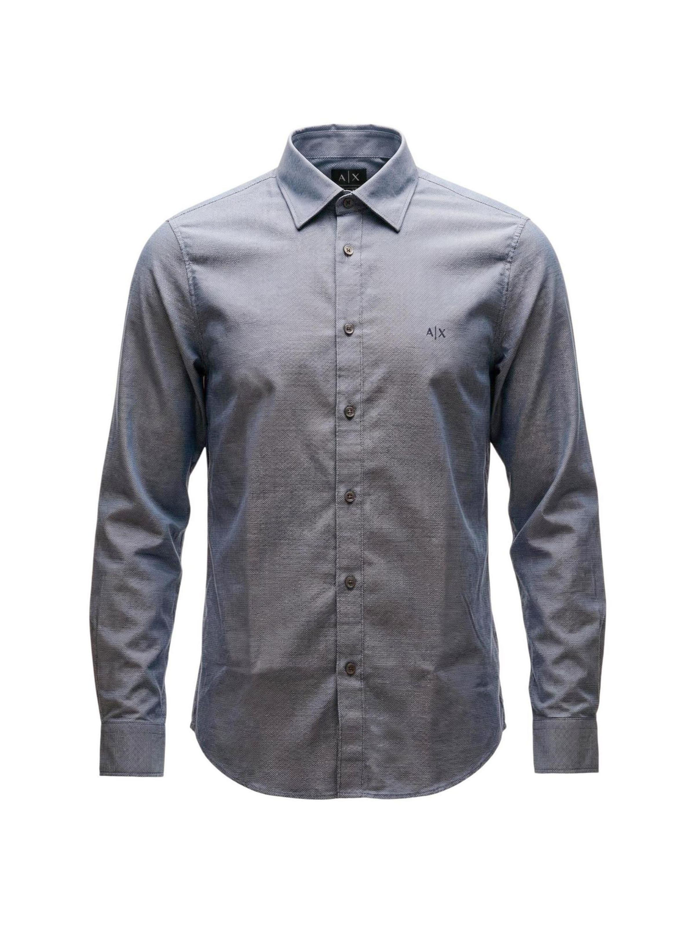 Camicia in L ARMANI EXCHANGE di colore blu, Visualizzazione prodotti