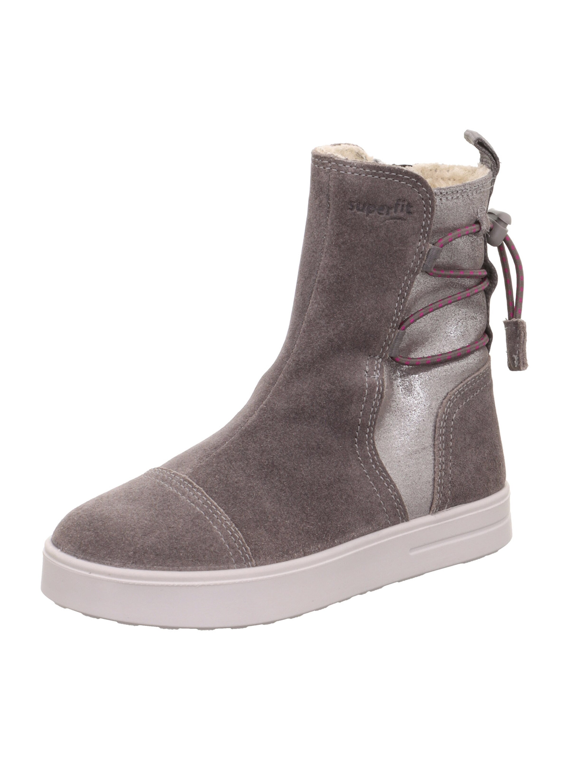 SUPERFIT Kozačky 'Stella' – šedá: přední strana