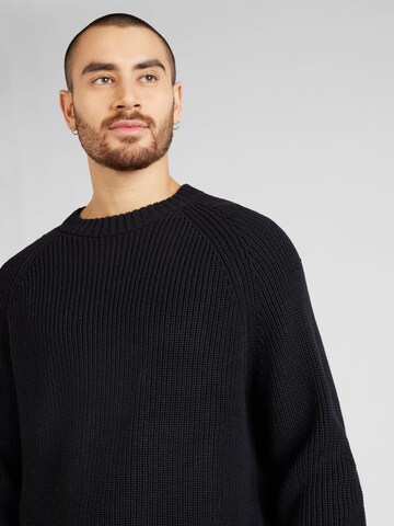 TOPMAN Свитер в Черный