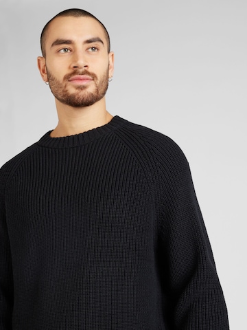 TOPMAN Свитер в Черный