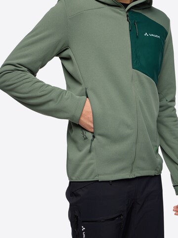 VAUDE Athletic fleece jacket 'Monviso III' in Green