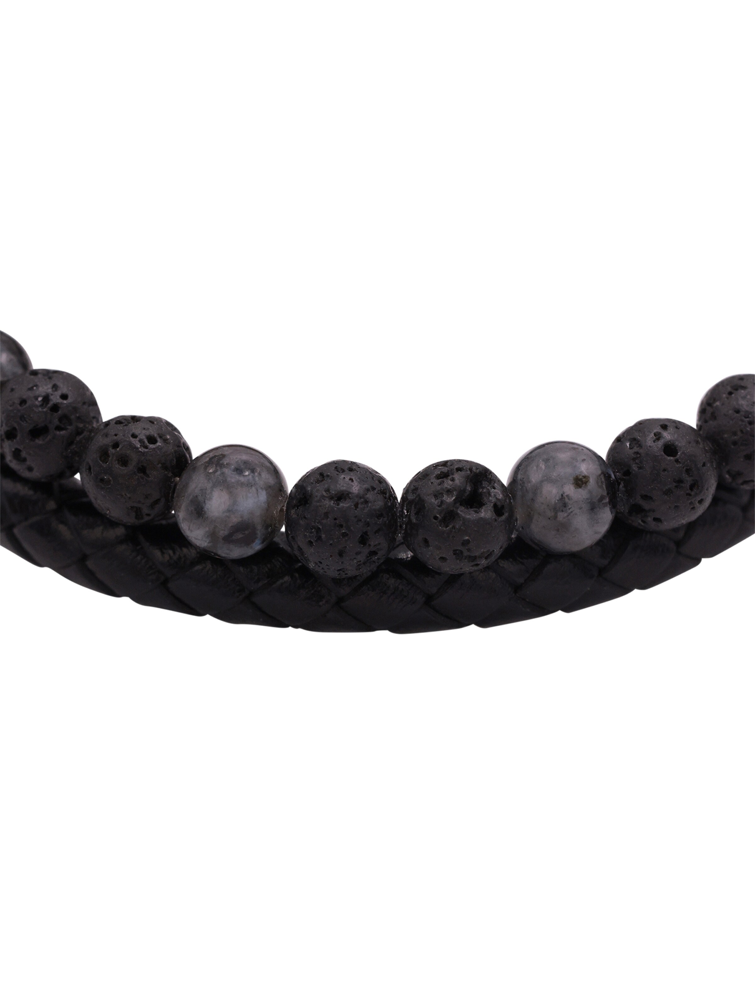 Heideman Armband 'Dario' in Zwart