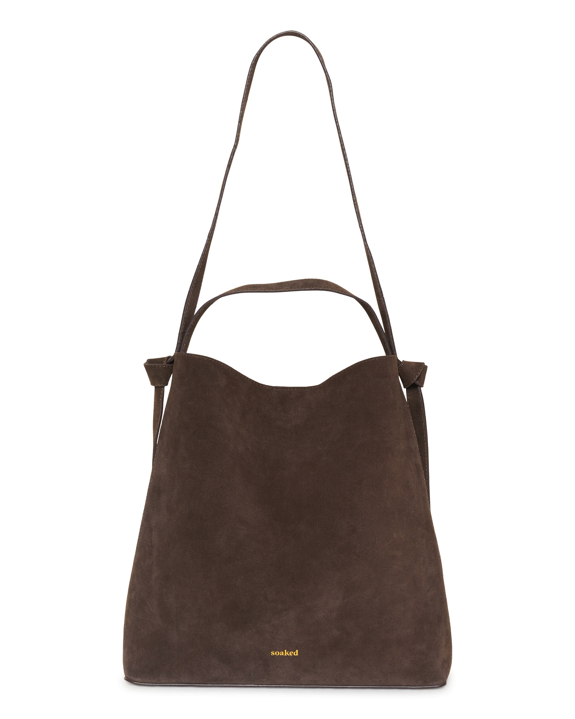 SOAKED IN LUXURY Shopper 'SLCalilje' in Bruin: voorkant