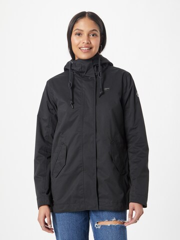 Veste mi-saison 'Lenca' Ragwear en noir : devant