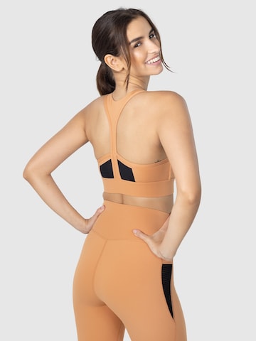 Bustier Soutien-gorge de sport 'Advanced Joleen' Smilodox en orange