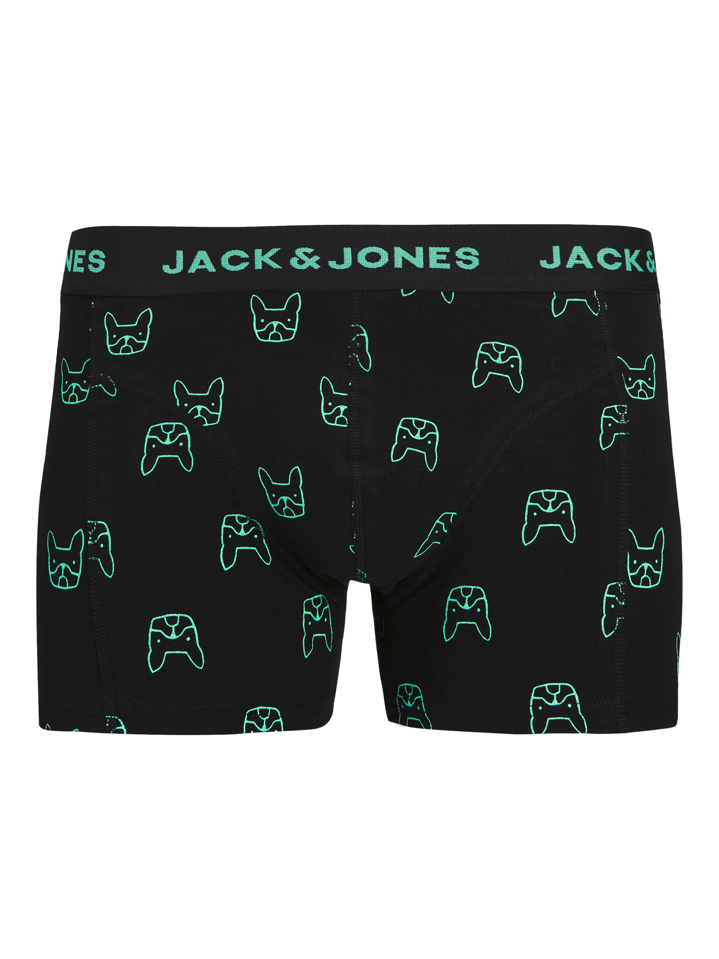 JACK & JONES - Calzoncillo boxer 'JACDENIM DOG' en azul