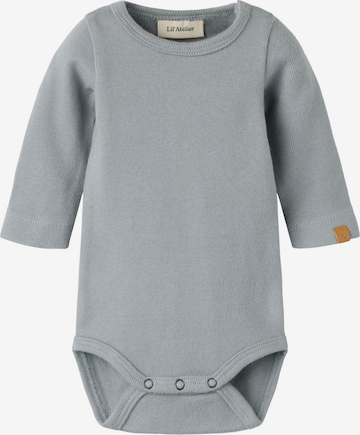 Tutina / body per bambino di Lil'Atelier in grigio: frontale