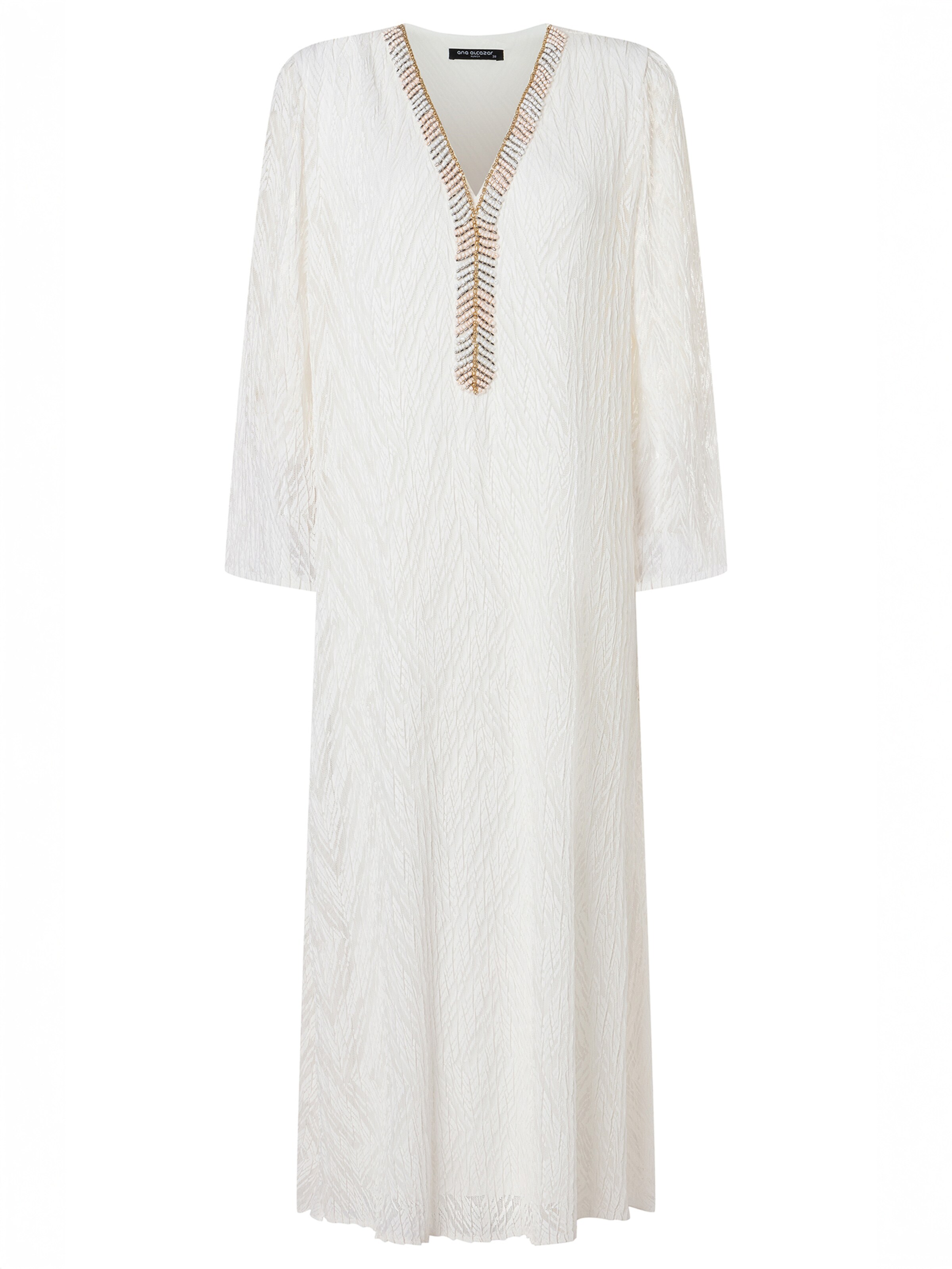 Ana Alcazar Kleid 'Zaira' in Weiß: Vorderseite
