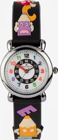 ALPHA SAPHIR Watch in Black: front