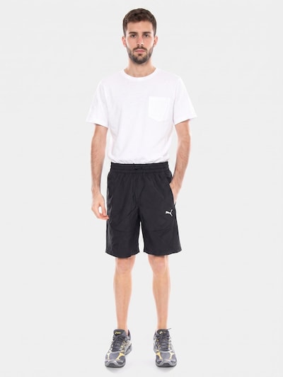 Pantaloni 'PUMATECH Woven Cargo Shorts' in 52 PUMA di colore nero, Visualizzazione prodotti