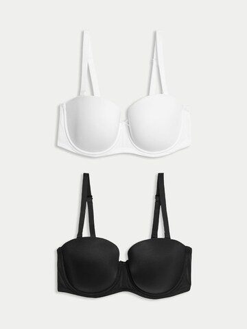 Marks & Spencer Bandeau BH in Zwart