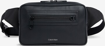 Sac à dos Calvin Klein en noir : devant