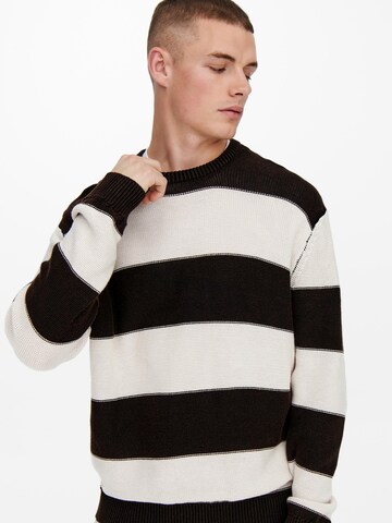 Only & Sons Sweater 'PAUL' in Black