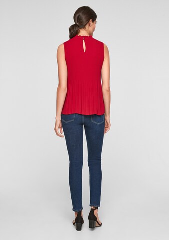 s.Oliver BLACK LABEL Blouse in Red