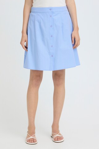 Fransa - Falda 'FANTY ' en azul: frente