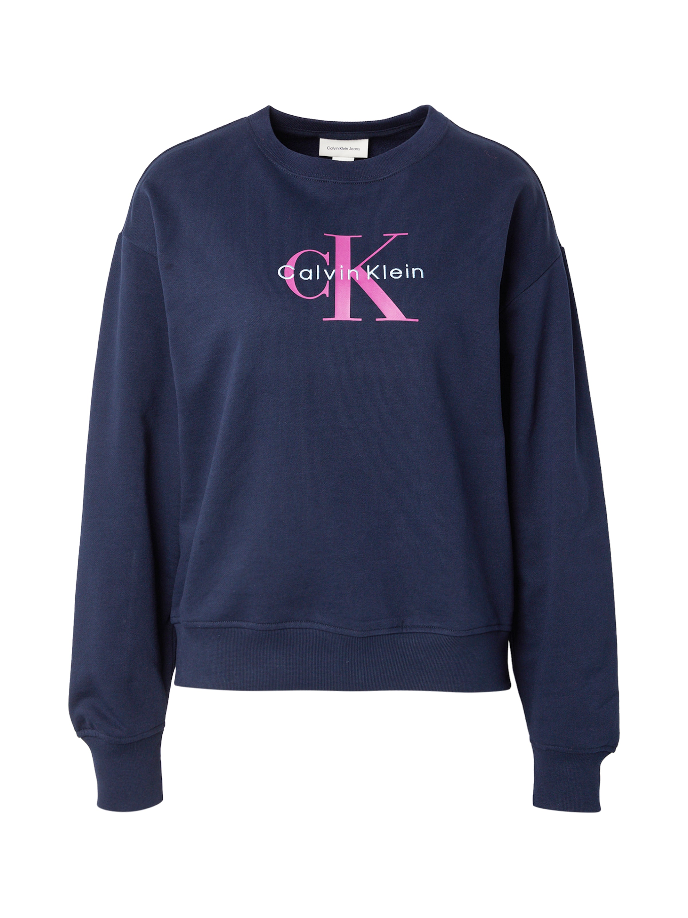 Calvin Klein Jeans Свитшот в Синий: спереди